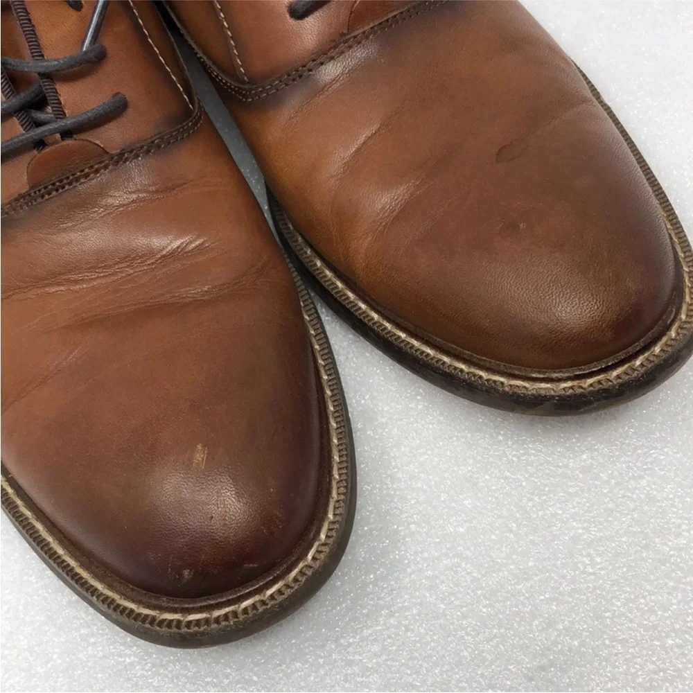 Vince Camuto Shoes Lawsen Brown Leather Oxford Men’s Size 8.5M